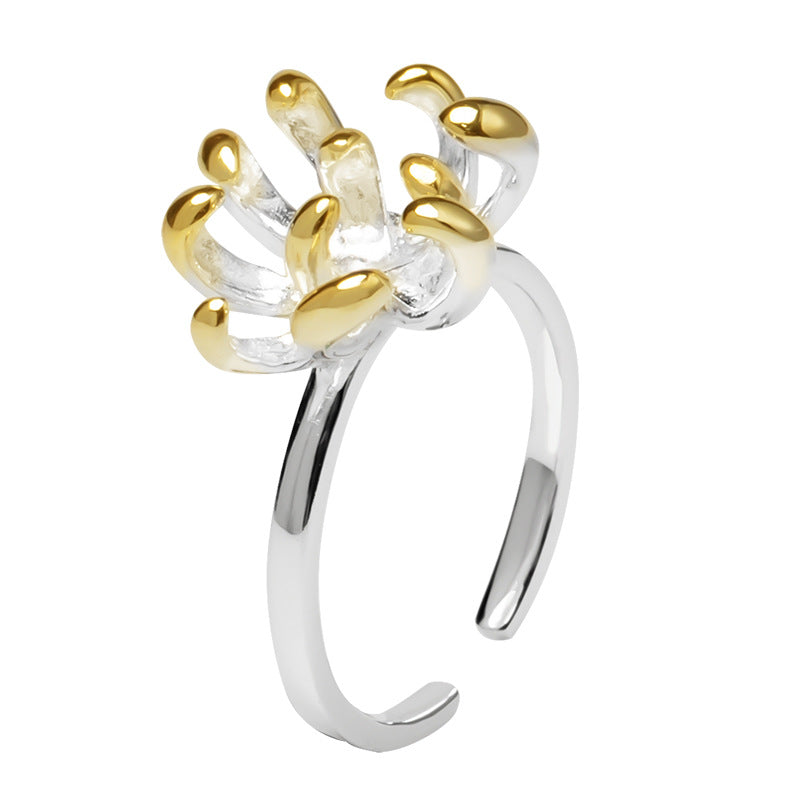 Claw Bloom Ring for Power, Protection and Divine Unfolding
