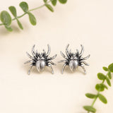 Mystic Spider Stud Earrings for Bold Witchcore Vibes