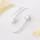 Lily Bell Drop Earrings for Nature-Inspired Mystic Style