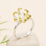 Claw Bloom Ring for Power, Protection and Divine Unfolding
