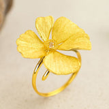 Mystic Bloom Ring – Whisper of Petal Grace