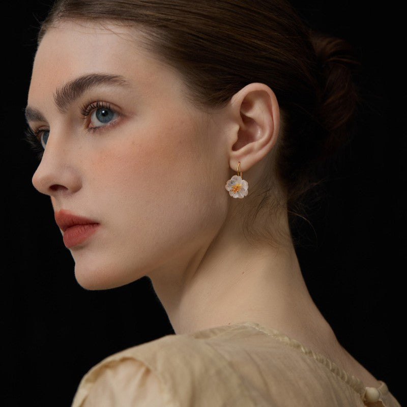 Mystic Blossom Drop Earrings