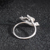 Sterling Silver Flying Bird Ring – Spirit of Freedom