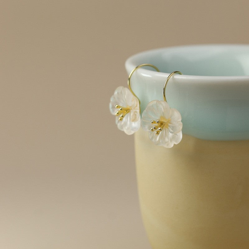 Mystic Blossom Drop Earrings