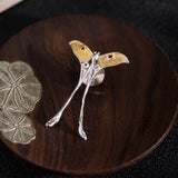 Golden Feather Pearl Necklace – Boho Spirit Jewelry Charm