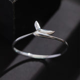 Sprouting Leaf Bracelet for Quiet Strength and Renewal