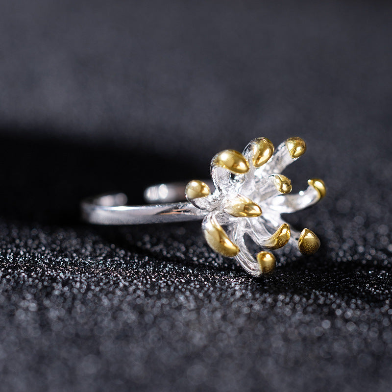 Claw Bloom Ring for Power, Protection and Divine Unfolding