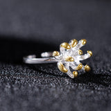 Claw Bloom Ring for Power, Protection and Divine Unfolding