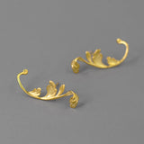 Leaf Ear Cuff Earrings for Women