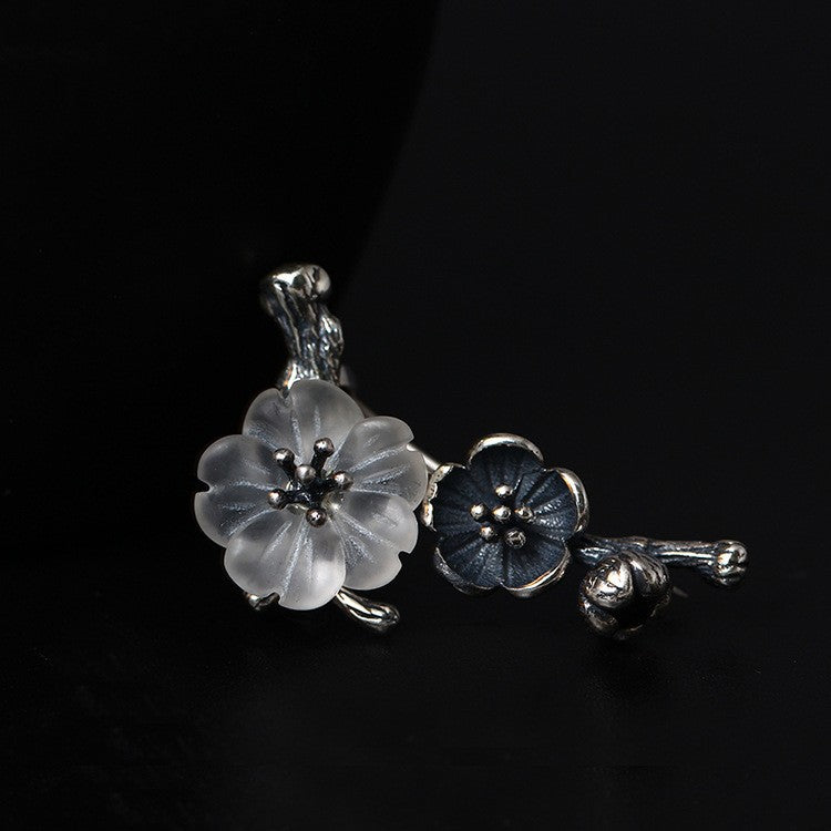 Winter Blossom Brooch of Silent Strength