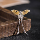 Golden Feather Pearl Necklace – Boho Spirit Jewelry Charm