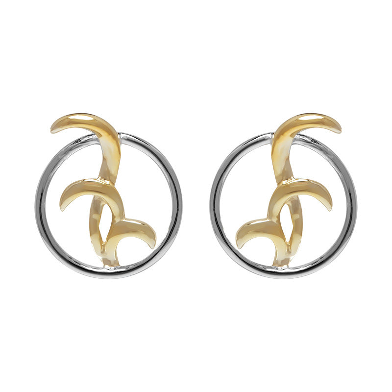 Element Flame Circle Earrings for Awakening and Sacred Motion