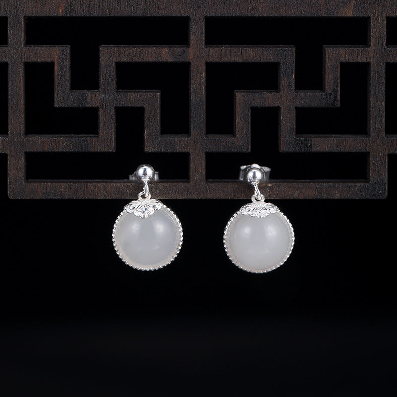 Moonlight Glow Drop Earrings for Inner Peace & Balance