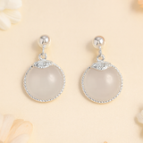 Moonlight Glow Drop Earrings for Inner Peace & Balance