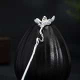 Winter Blossom Brooch of Silent Strength