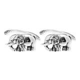 Silver Elephant Totem Ring for Wisdom & Protection