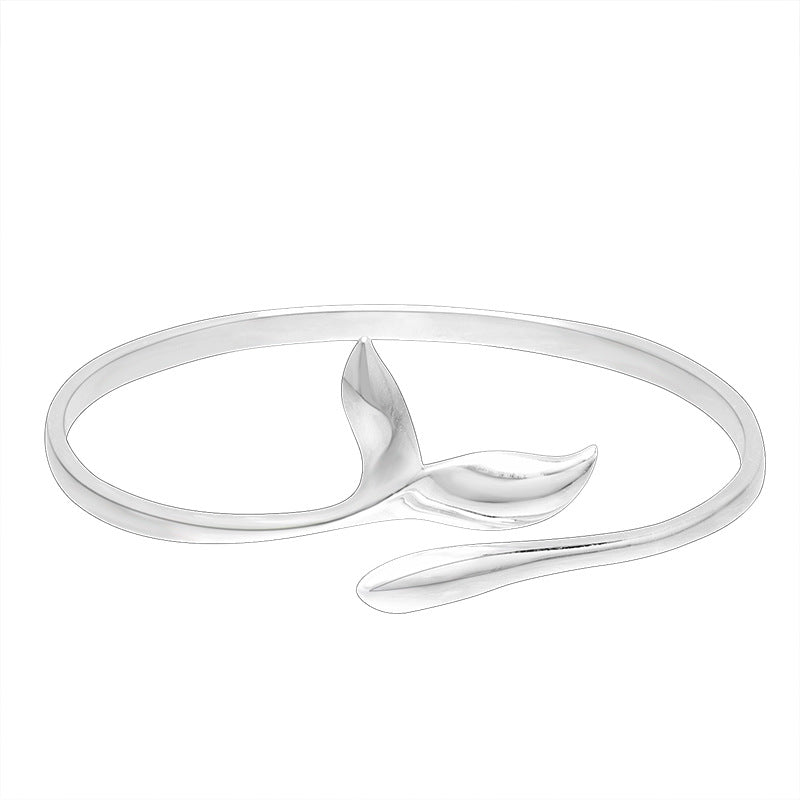 Sprouting Leaf Bracelet for Quiet Strength and Renewal