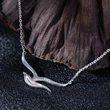 Spirit Flight Necklace – Dual-Tone Bird of Light