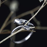 Whimsical Bloom Silver Earrings for Elegant Floral Souls