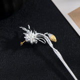 Night Bloom Epiphyllum Silver Hairpin Stick