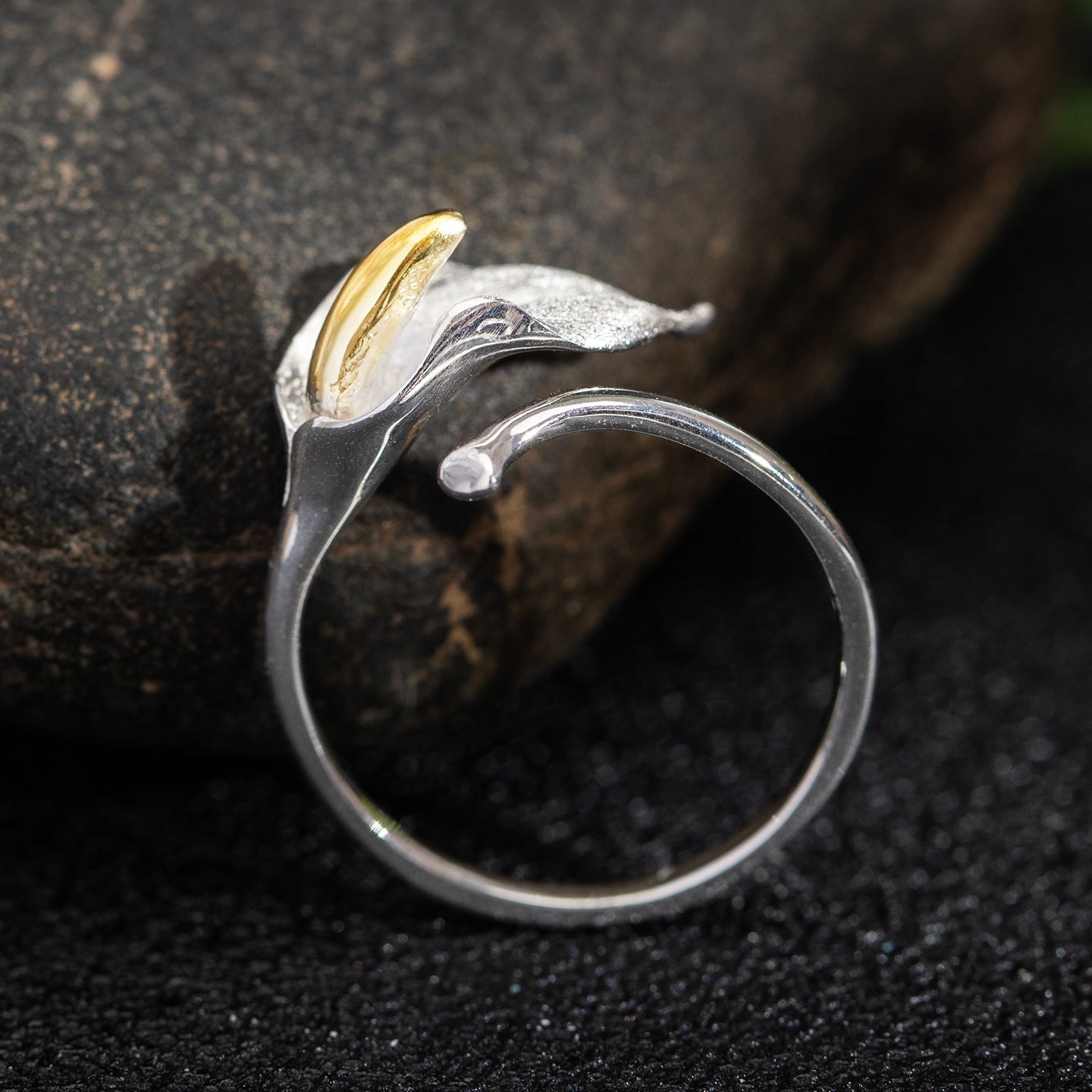 Calla Lily Ring of Purity, Grace and Spiritual Rebirth