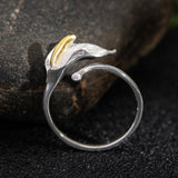 Calla Lily Ring of Purity, Grace and Spiritual Rebirth